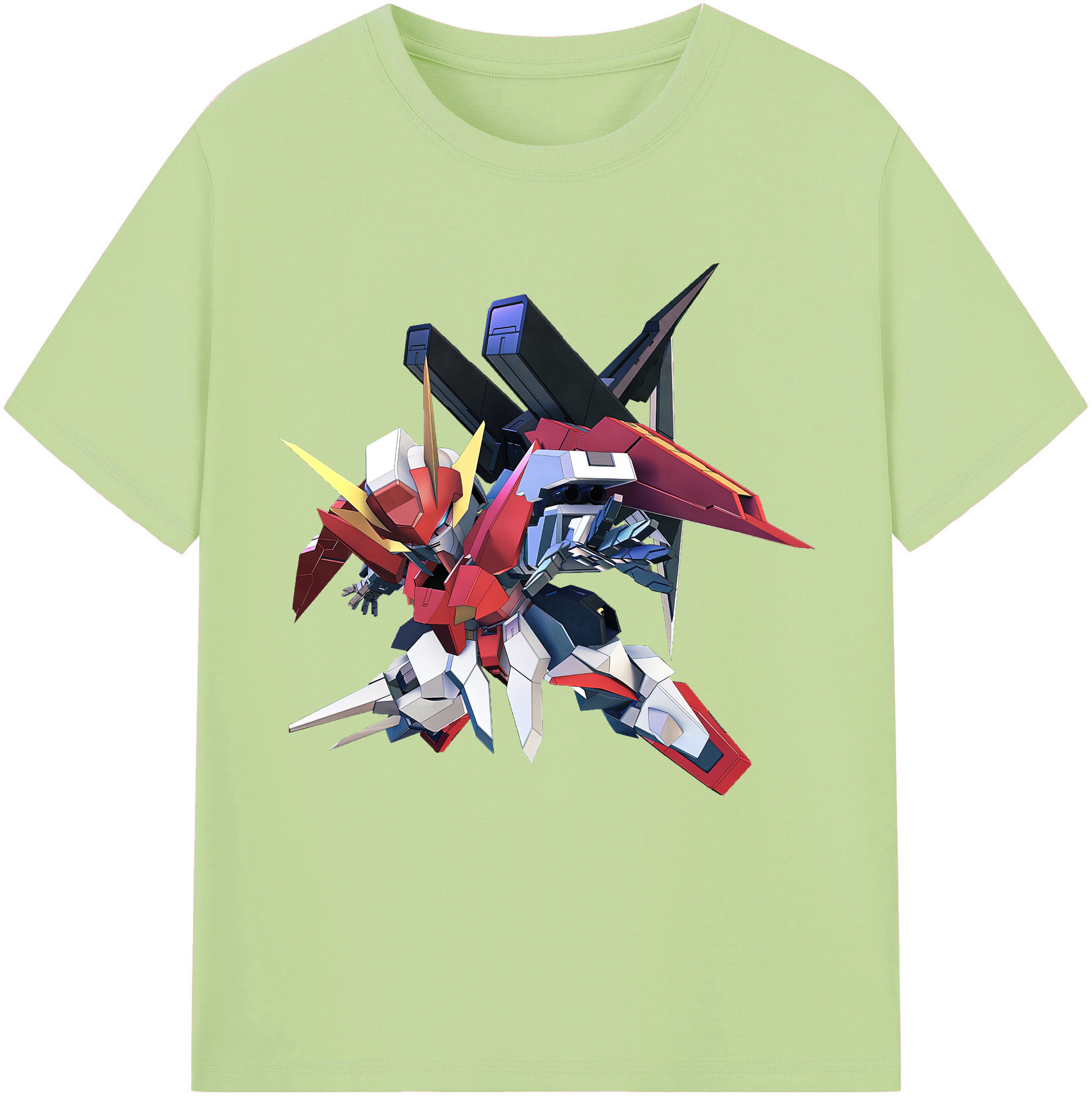 （画像用） 機動戦士ガンダム Mobile Suit Gundam 綿100％半袖Tシャツ（フロントプリント）